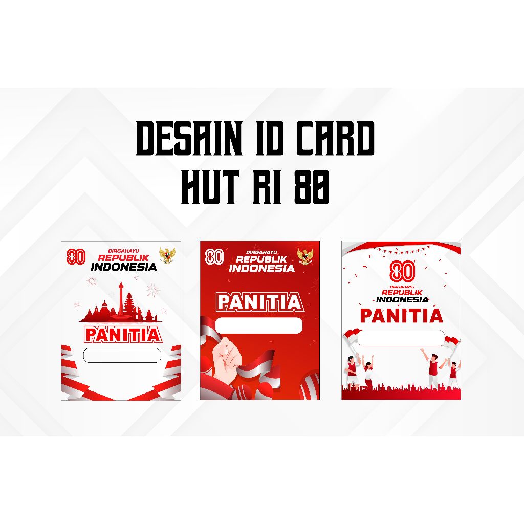 

ID CARD PANITIA HUT RI 80