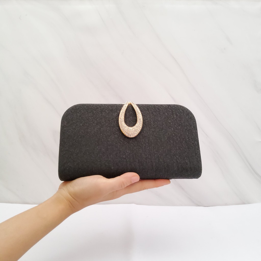 FARNELL - Model Baru Clutch Cantik Tas Pesta Kondangan Wanita Diamond 2535 Simple Elegan