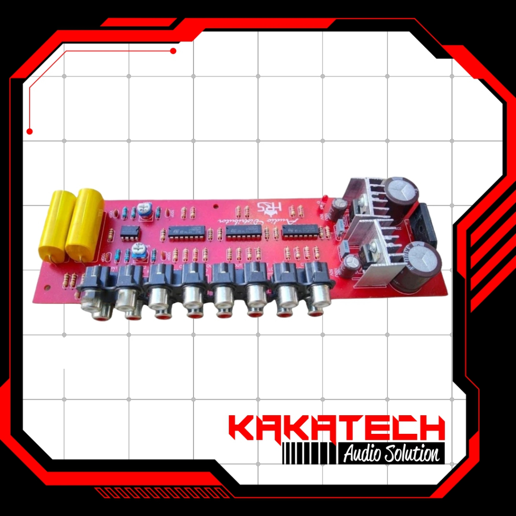 Kit Audio Distributor Stereo Dinamika Tinggi