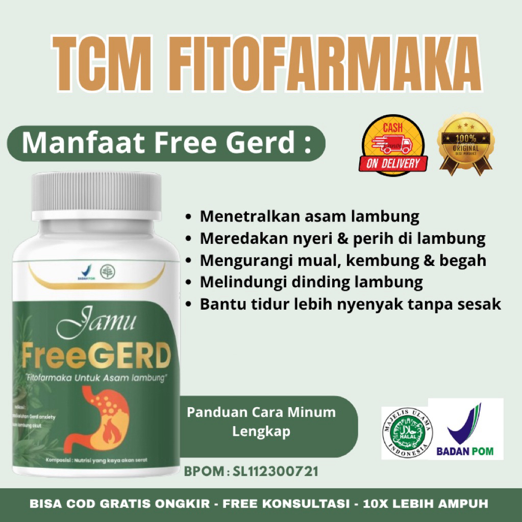 Free Gerd - Obat Herbal Maag Kronis Paling Ampuh Obat Asam Lambung Tukak Lambung Sakit Perut Masalah