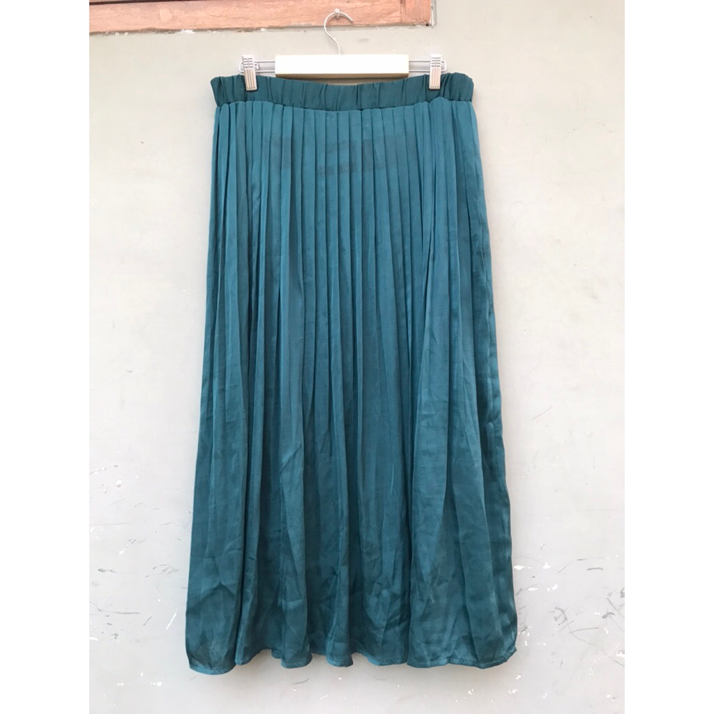 preloved rok plisket jotol-preloved rok plisket emerald-pl rok plisket-preloved rok-rok second-rok b