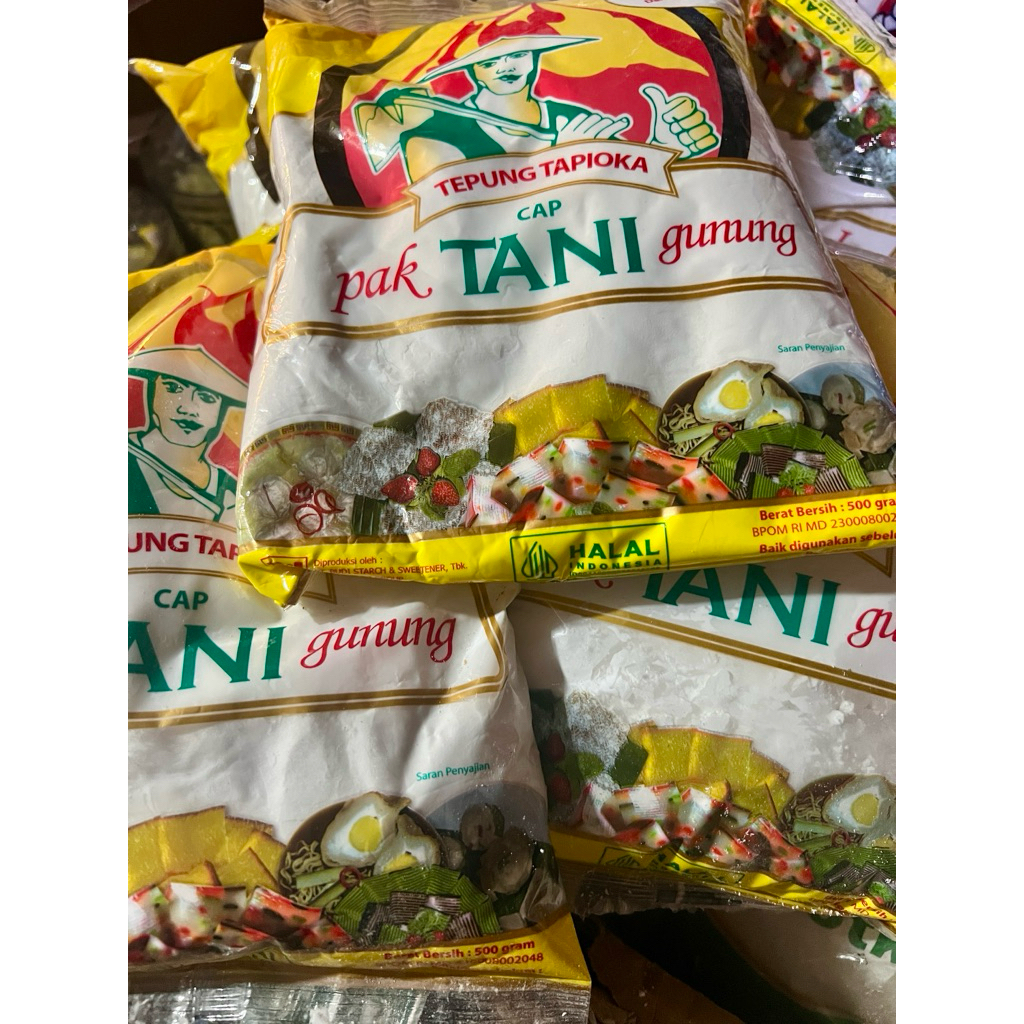 

Tepung Tapioka Cap Tani 500 gram