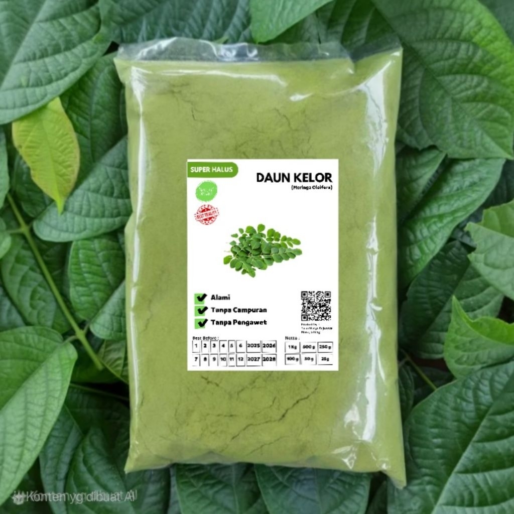 

Bubuk Daun Kelor Super Halus 1kg Serbuk Moringa Murah