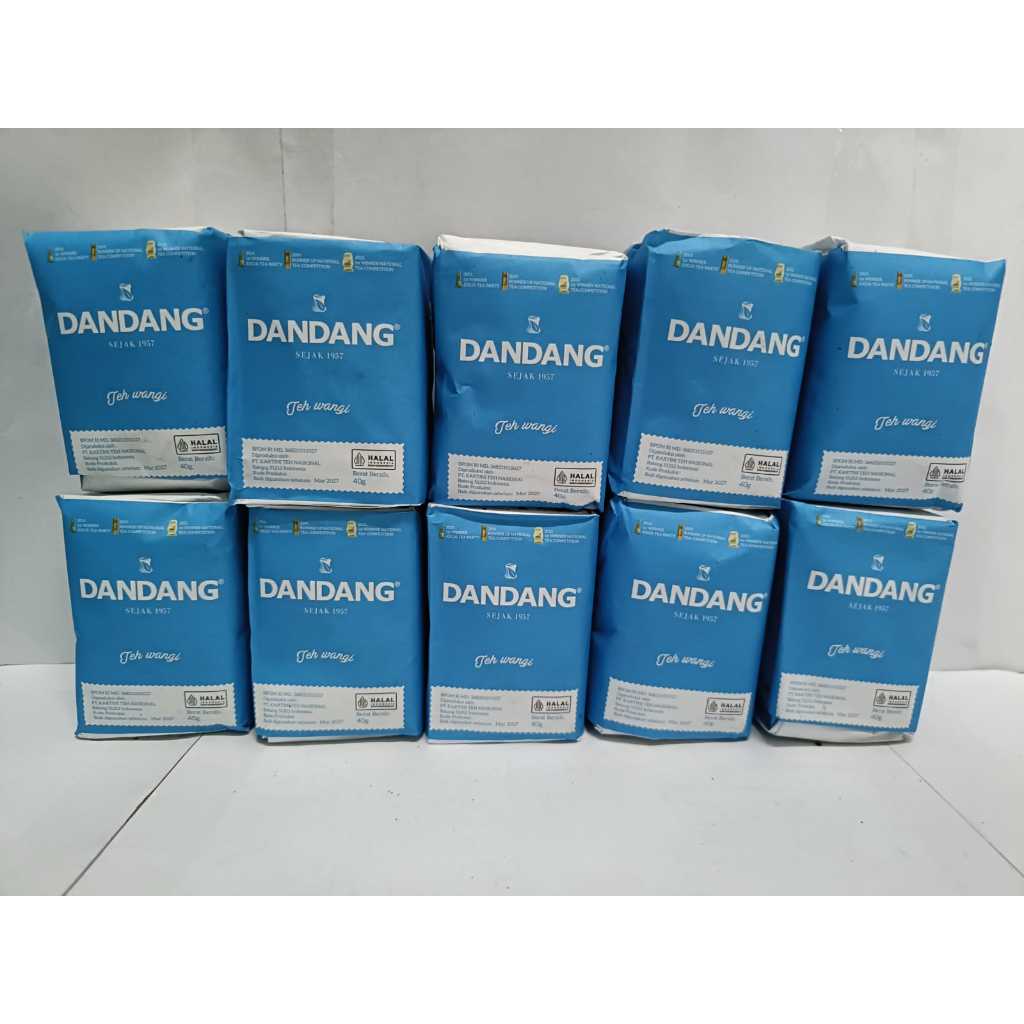 

Teh Dandang Biru 40 Gram 1 Slop isi 10pcs