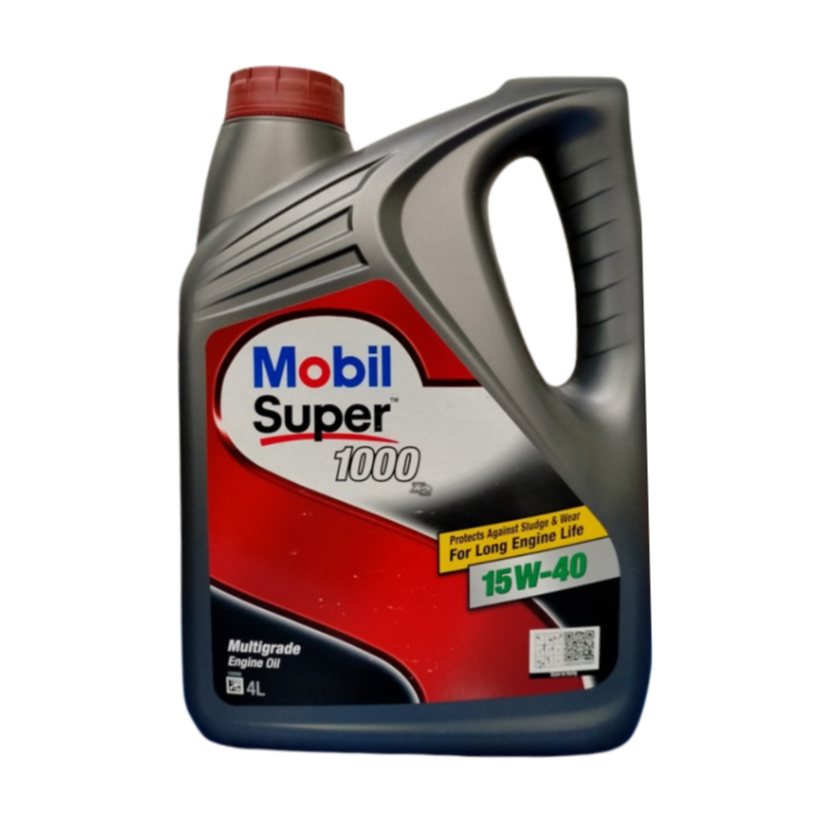 OLI MOBIL SUPER 1000 BENSIN (15W-40) 4LT & 1L