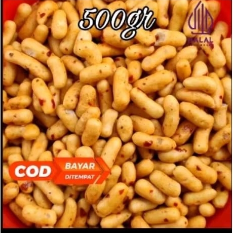 

Pilus Ikan Bangkok Pedas Bumbu Rujak Camilan Renyah Snack Jadul 250gr 500gr