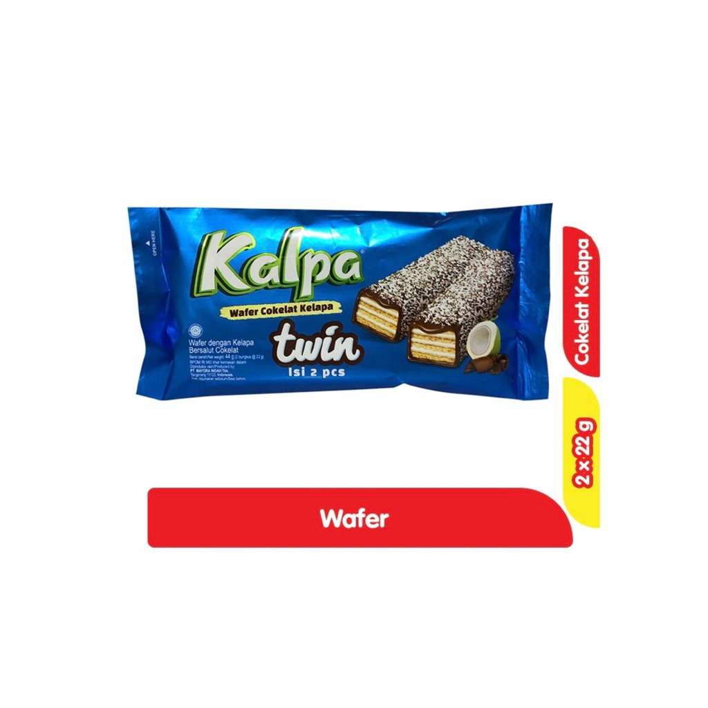 

KALPA WAFER COKELAT 2X22 gram