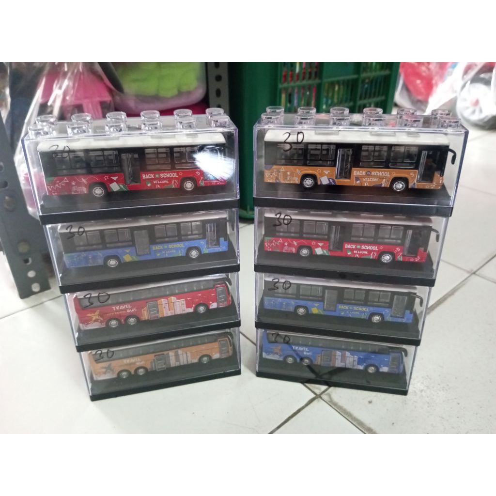 Mainan Anak Diecast Bis Akrilik 8557
