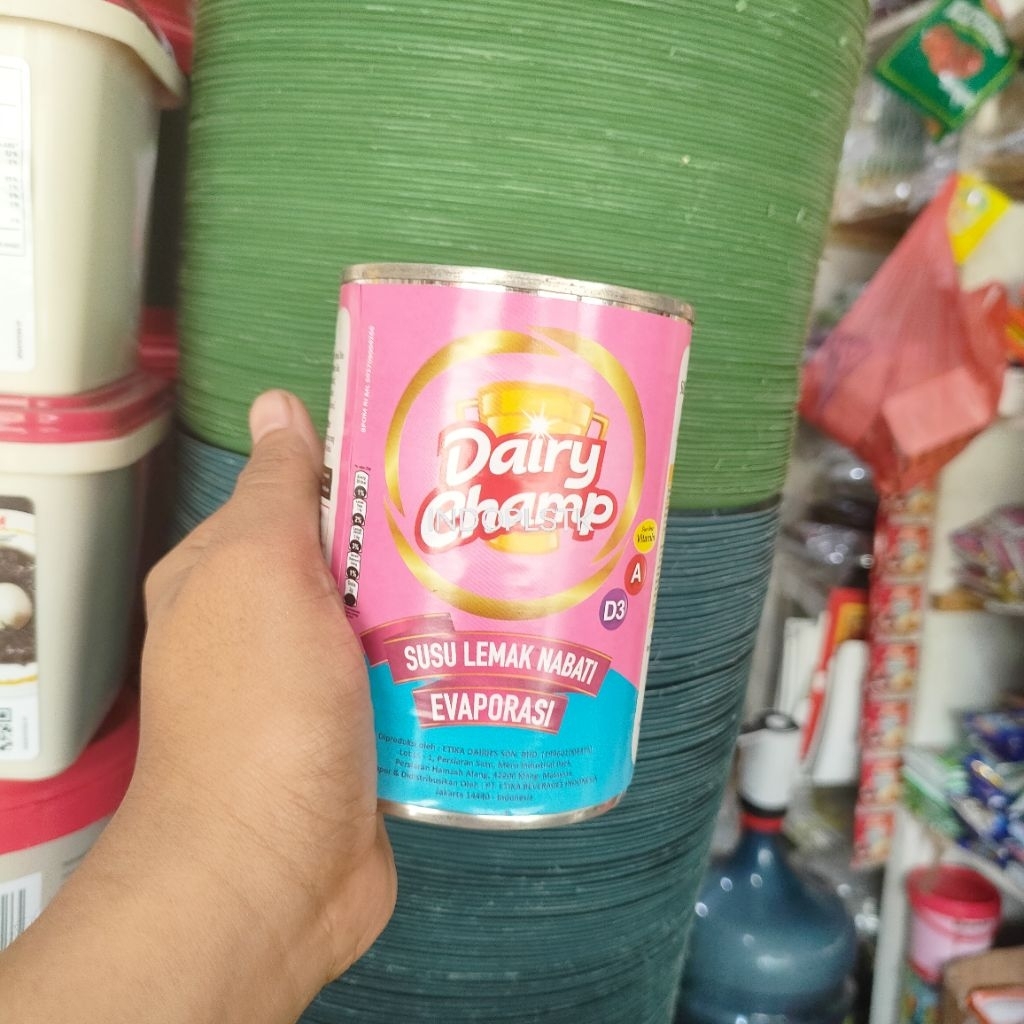 

susu evaporasi susu lemak nabati dairy champs