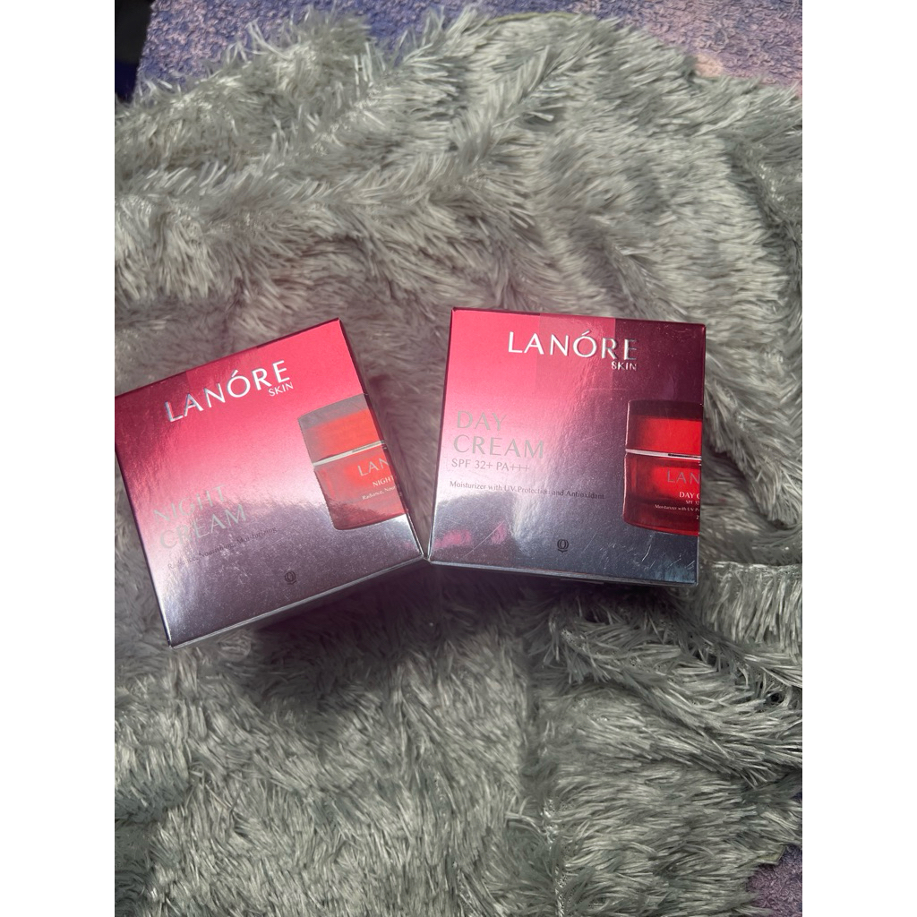 LANORE DAY CREAM SPF 32, LANORE NIGHT CREAM*