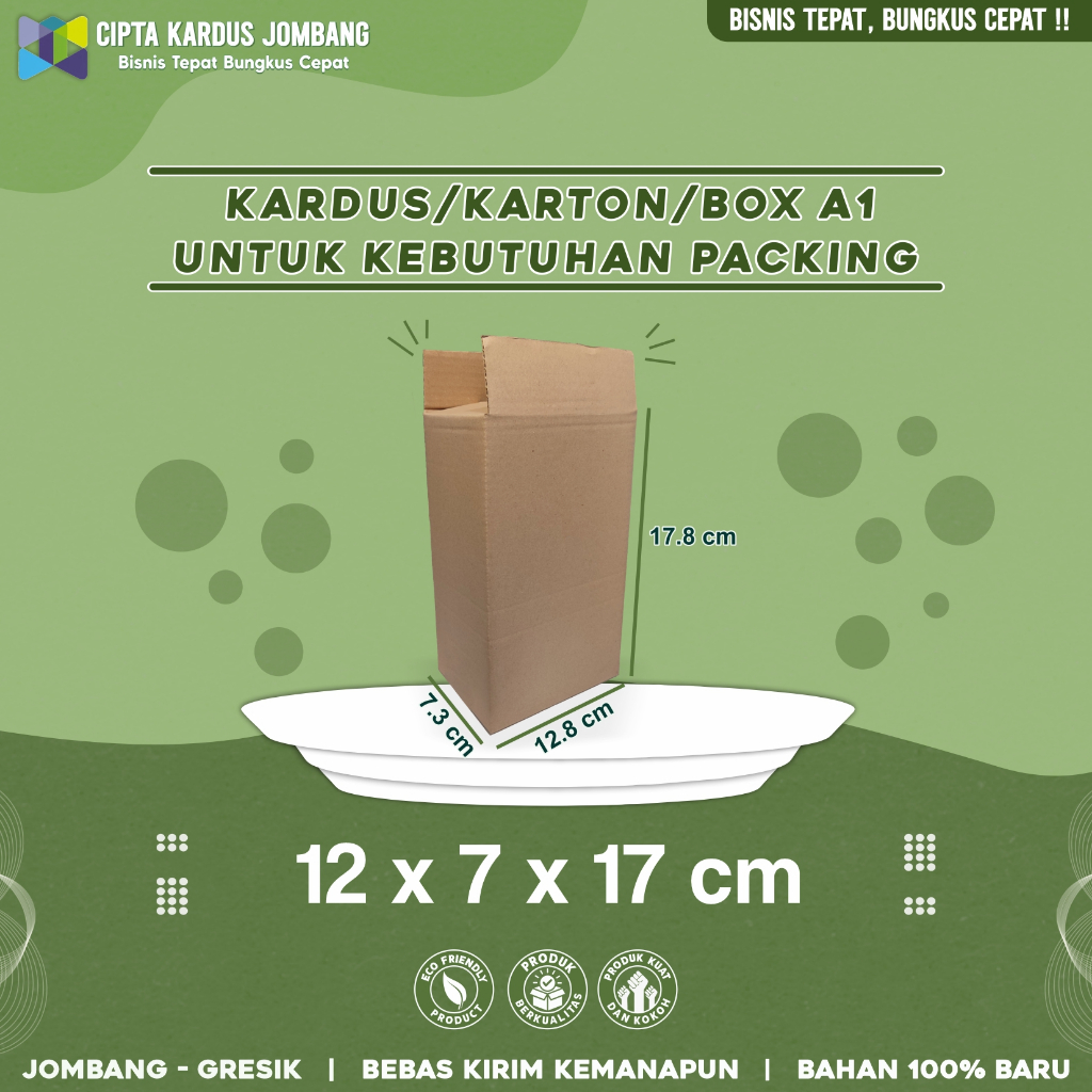 

Kardus Packing 12x7x17 | Box packing | Karton Packing