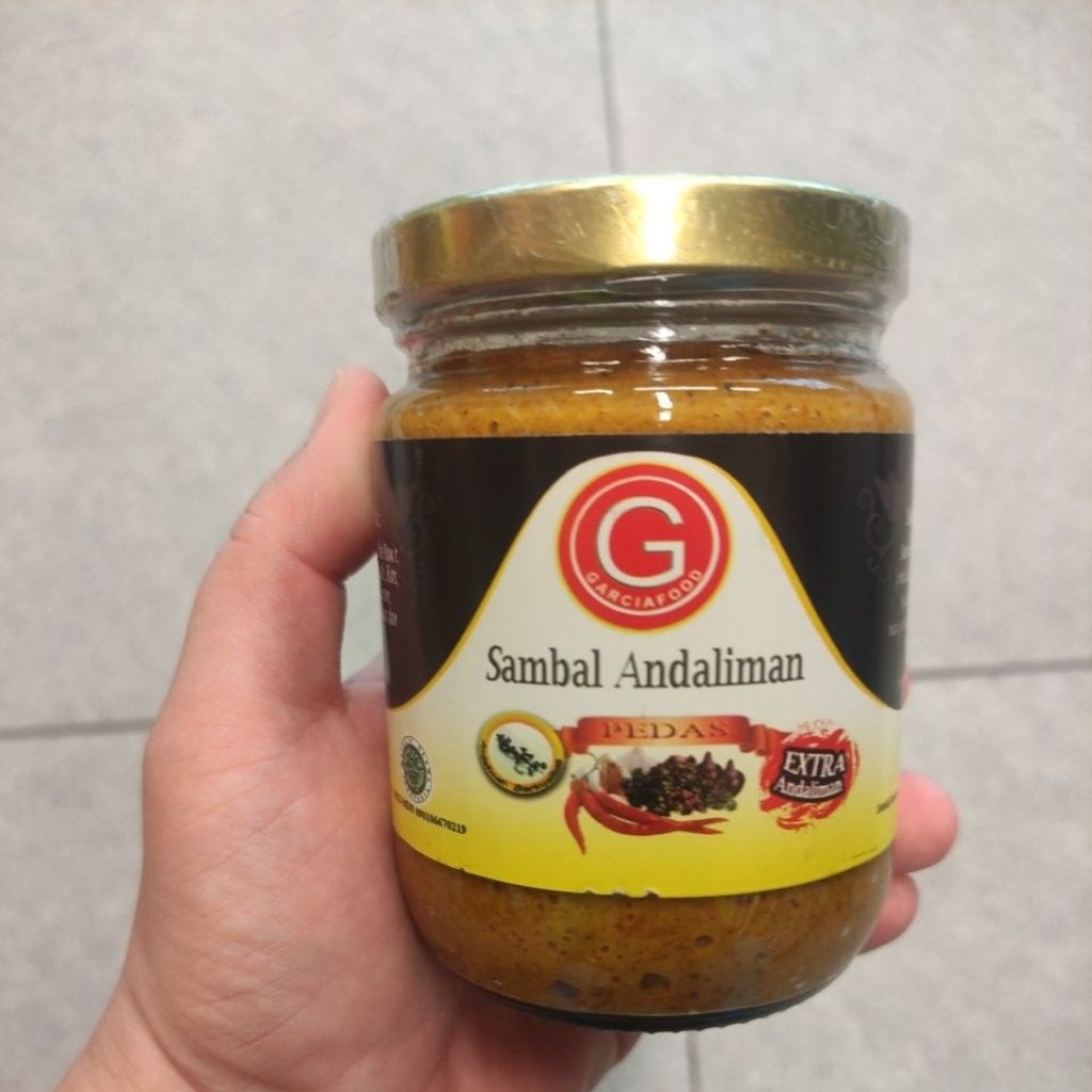 

GARCIA FOOD SAMBAL ANDALIMAN PEDAS EXTRA ANDALIMAN 230gr