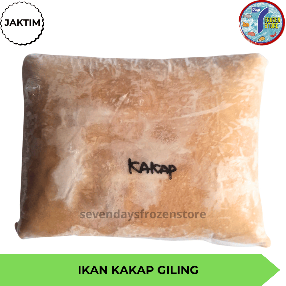 

Ikan Kakap Giling Beku Frozen 500 Gr & 1 Kg