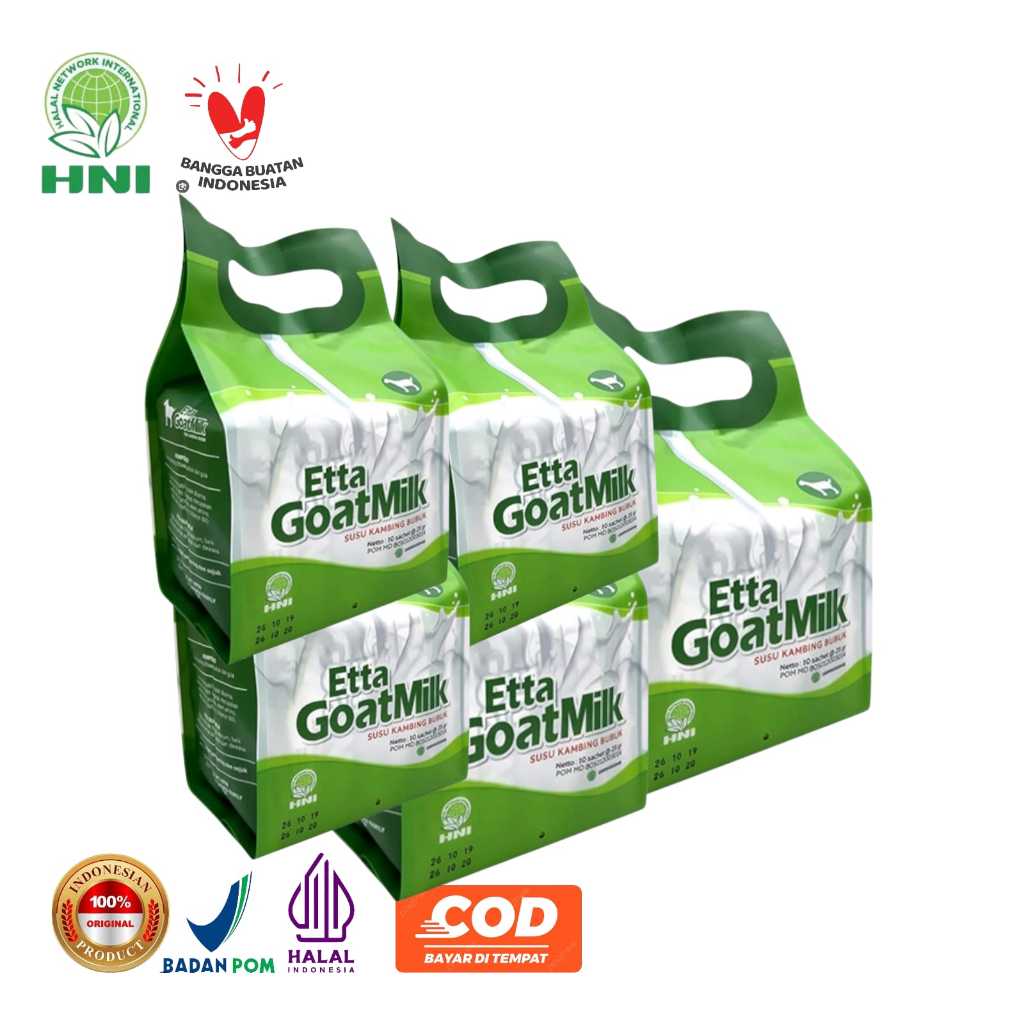 

Etta Goat Milk - 10 - 20 pouch