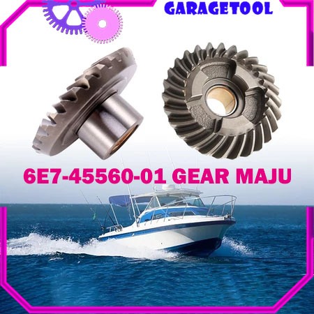 GT| Sparepart Mesin Tempel Gigi Maju 6e7-45560-01 Gigi Maju Mesin Tempel Yamaha 15 Pk / Mesin Tempel