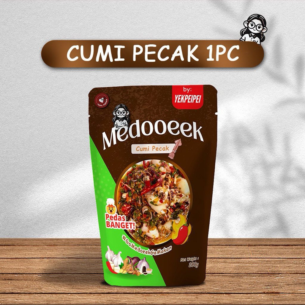 

Medoeek cumi segar pecak ALA YEKPEIPEI