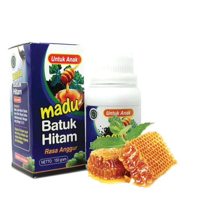 

Madu Batuk Hitam Untuk Anak El-Iman Rasa Anggur 150gr original madu batuk anak