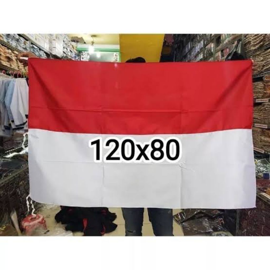 Bendera Merah Putih ukuran 120x80