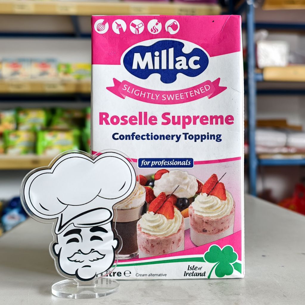 

Millac Roselle Supreme / Millac Whipping Cream 1Liter / Milac Roselle Supreme / Milac Whipping Cream