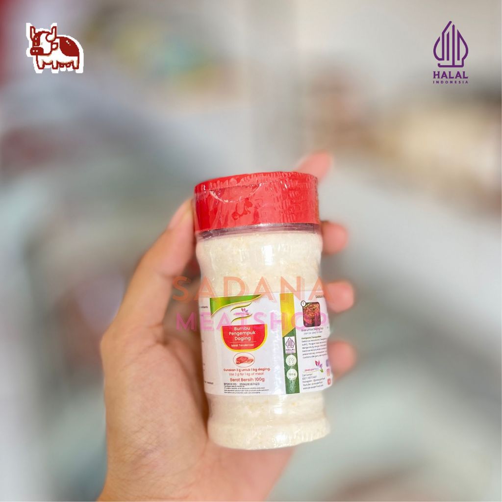 

JSF Bumbu Pengempuk Daging 100 g – Papain Pepaya Alami | Cepat Empuk & Halal
