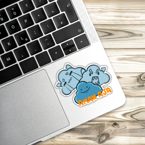 

Joyful Odyssey Stickers - aman aja Ody