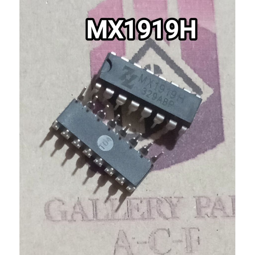 0 MX1919H MX 1919H MX 1919 H dip 16 ic controller RC.