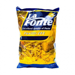 

LA FONTE SPAGHETTI (11) PCK 450g | LA FONTE FETTUCCINE-31 PCK 450g | LA FONTE FUSILLI - 202 PCK 450g