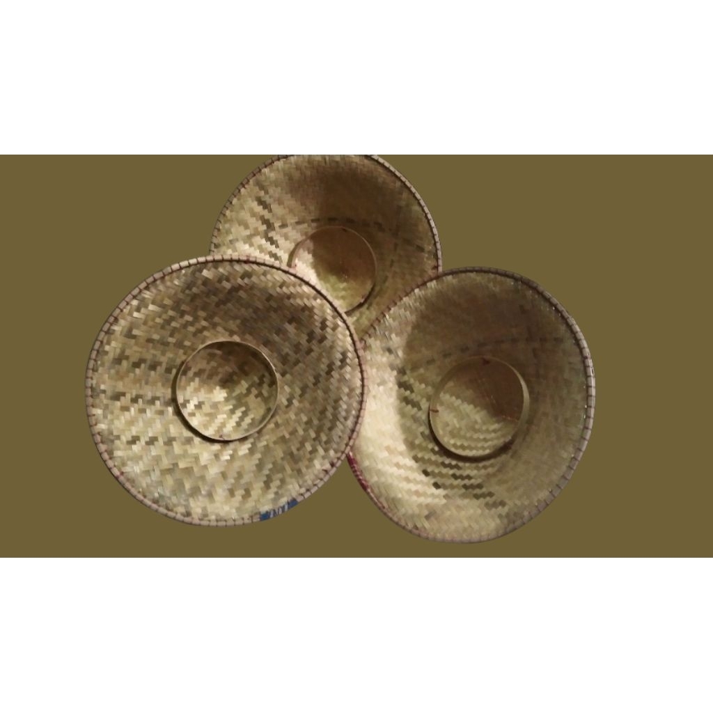 CAPING - TOPI PETANI BAMBU - TOPI CAPING BAMBU