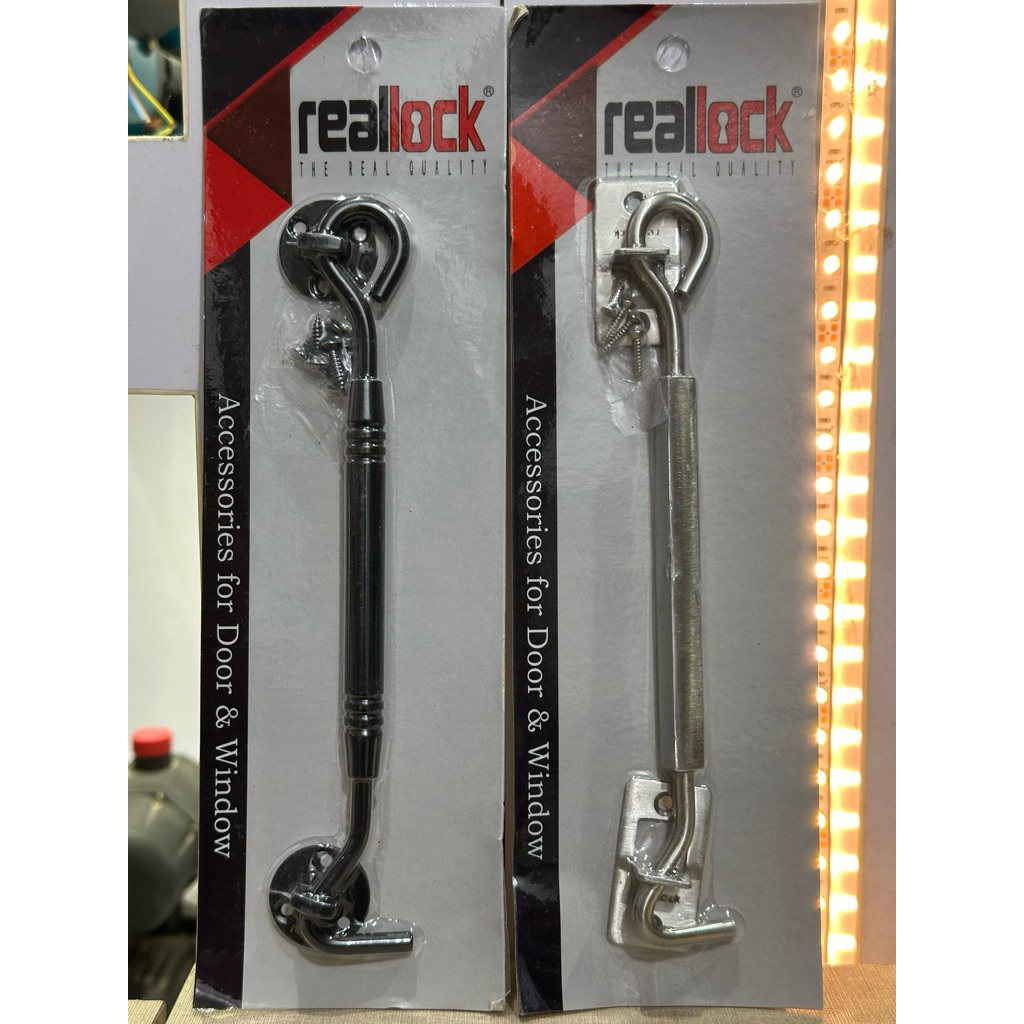 Hak angin/Penahan jendela Stainless Tebal REALLOCK Premium