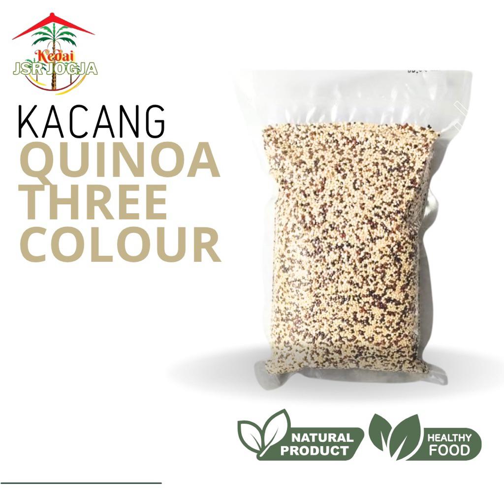 

Quinoa Tiga Warna Organik / Organic Quinoa Three Colour All Varian