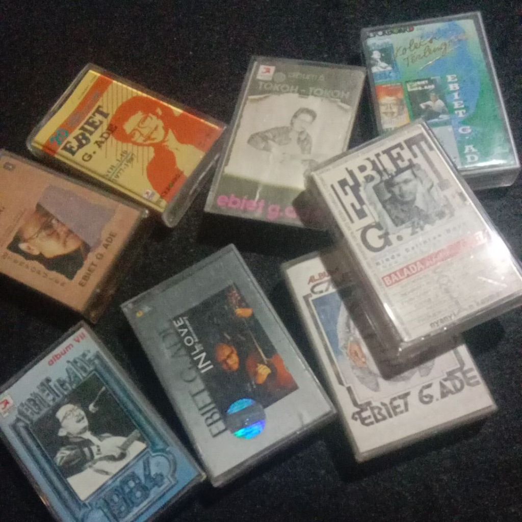 ANEKA kaset pita EBIET G.ADE,LAWAS ORIGINAL