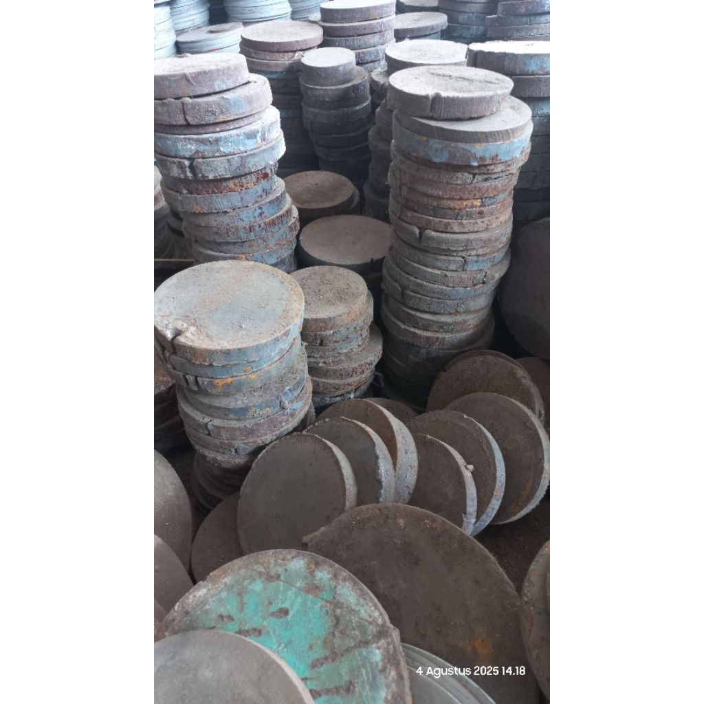 Plat baja bulat 16cm