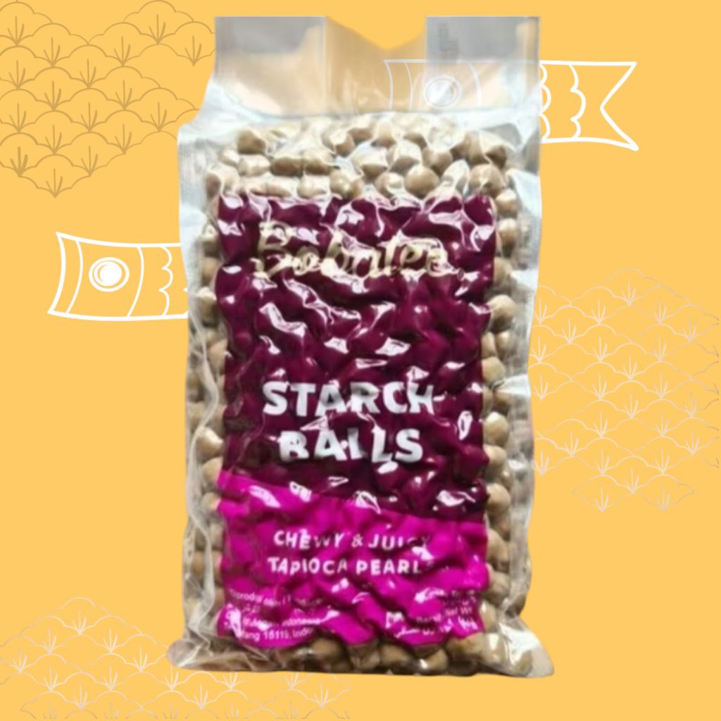 

Bobatee Bubble Pearl | Boba Tapioka Pearl | Boba Instan 1 kg