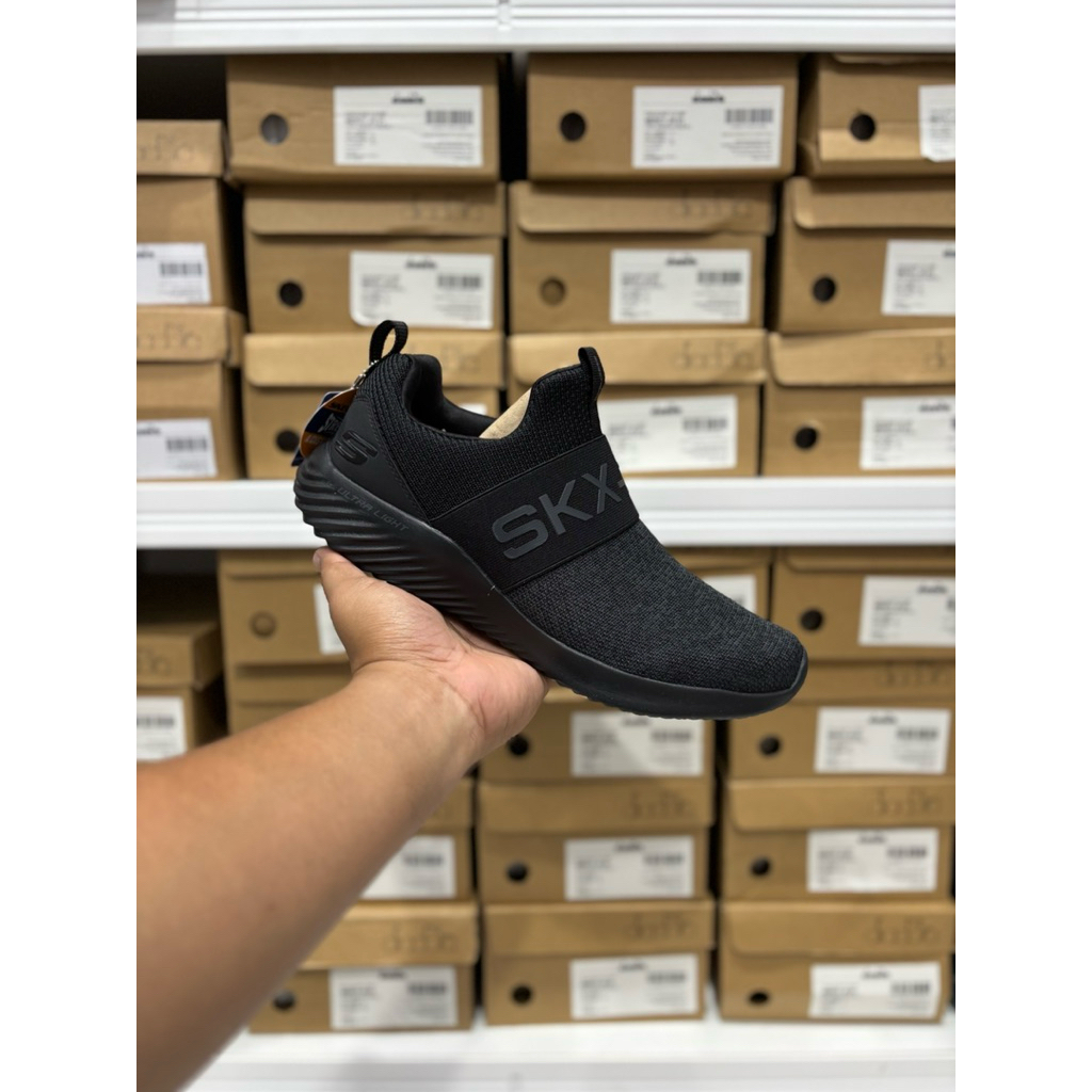 SEPATU PRIA SKECHERS BOUNDER BEARKO BLACK SKE232281/BBK ORIGINAL BNIB SHOES