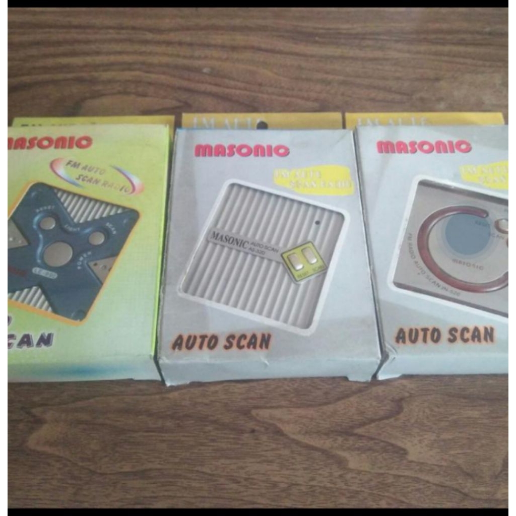 walkman MASONIC FM auto scan radio