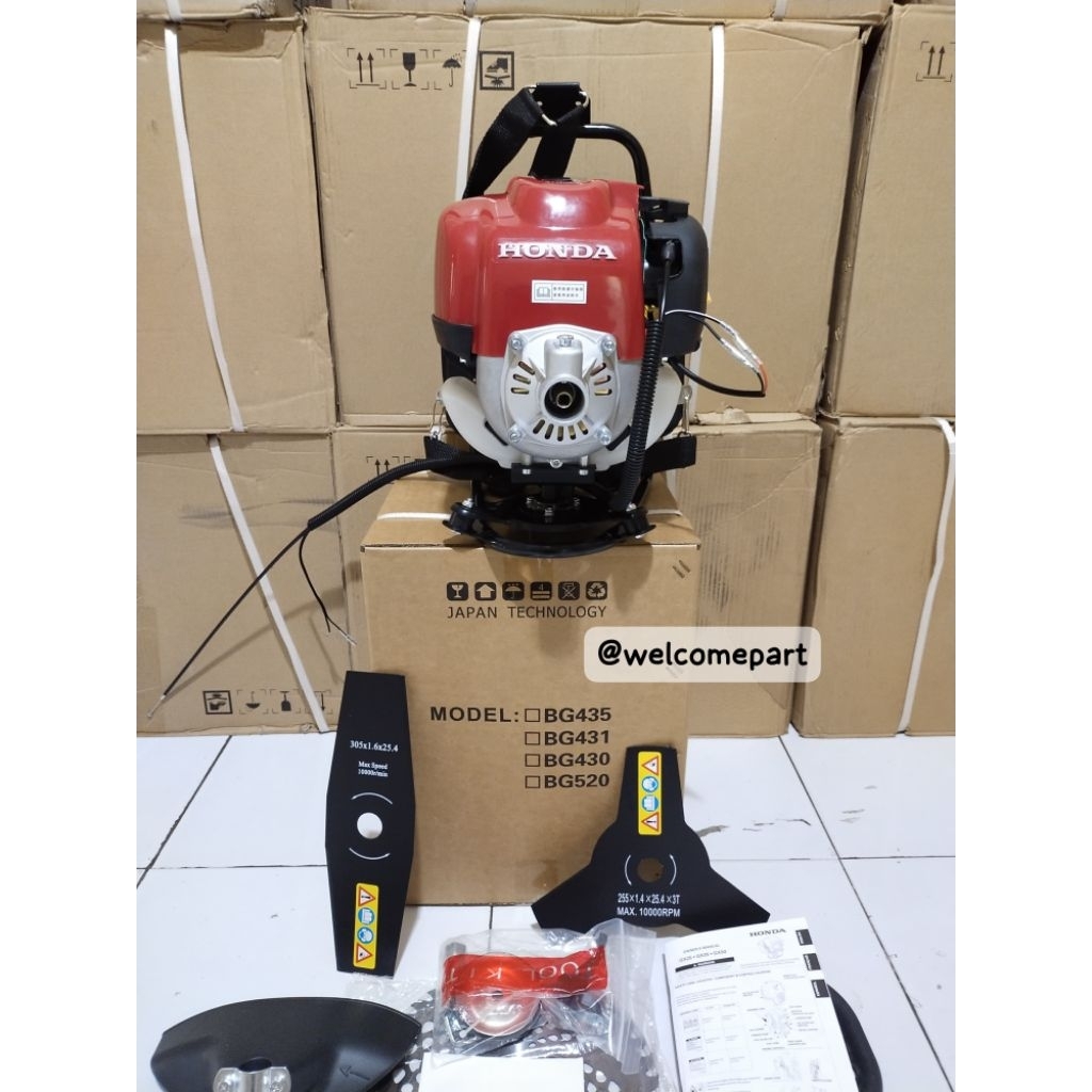 TERBARUUU MESIN POTONG RUMPUT HONDA GX35 BRUSH CUTTER GX35 HONDA