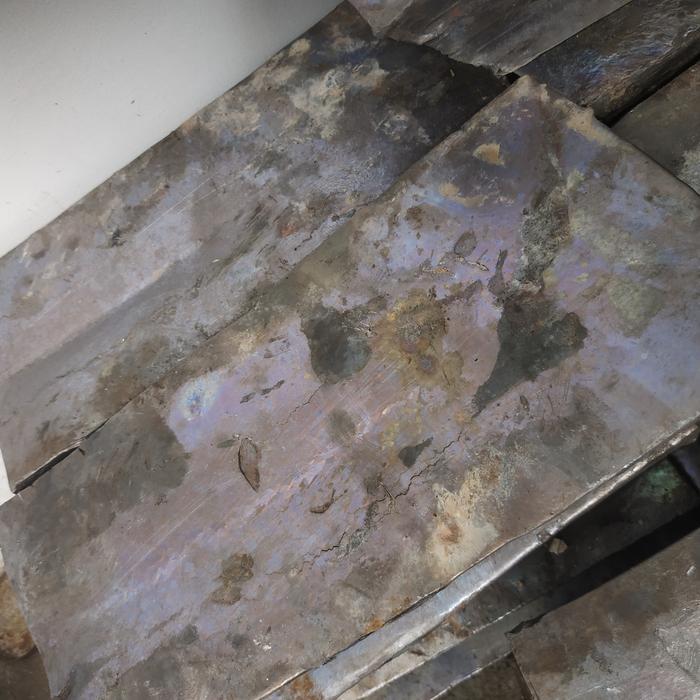 timah lunak 15kg / timah lembek / pb hitam / timbal batangan