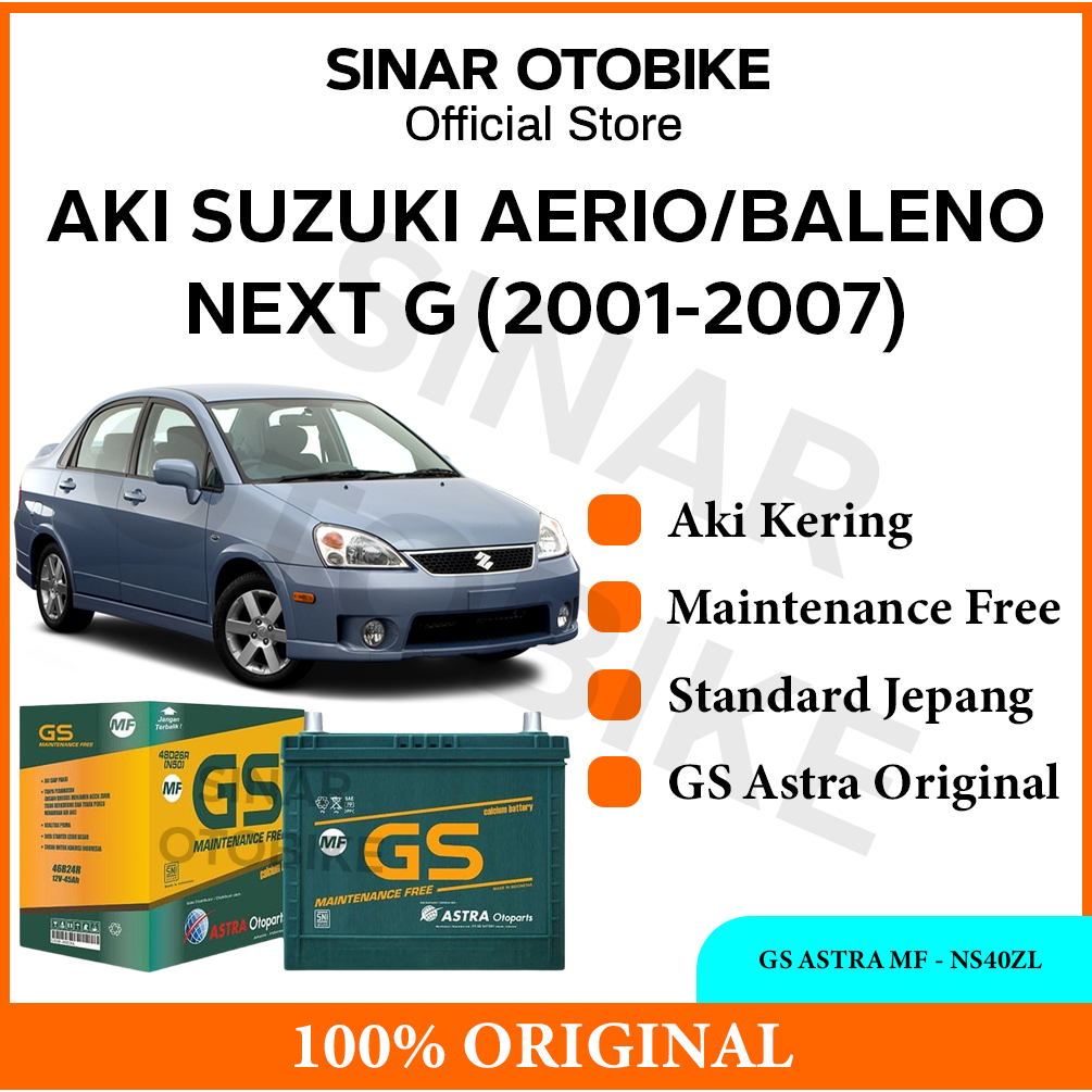 AKI AERIO GS ASTRA MF KERING - NS40ZL