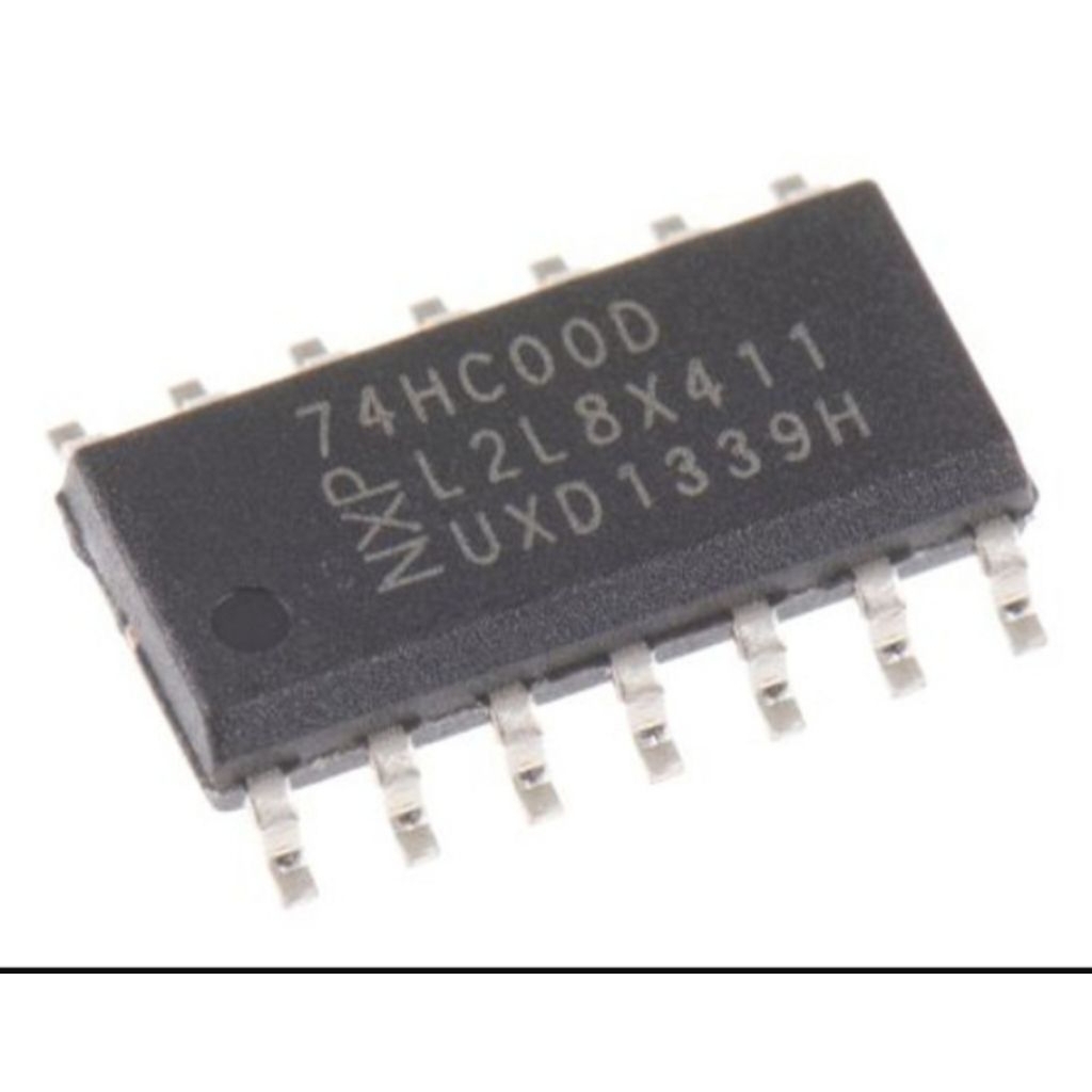 IC 74HC00D Quad 2-Input NAND Gate SMD SOP14 – IC Logic NAND SMD 74HC00