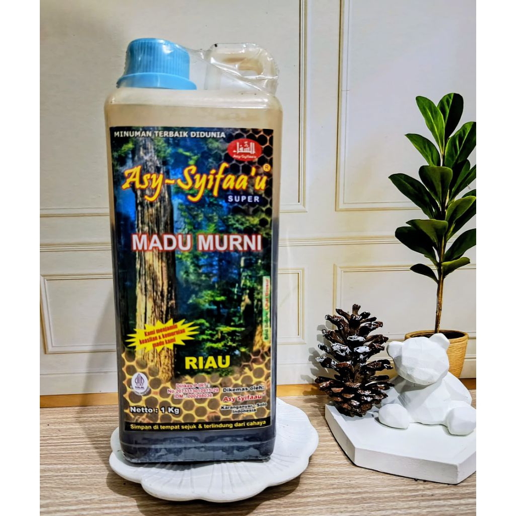 

ASY SYIFAAU - Madu Hutan 1kg Madu Murni 100%
