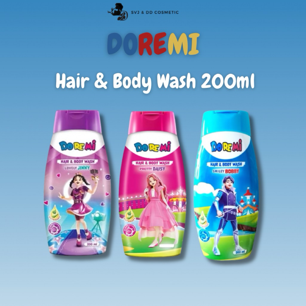 Doremi Hair & Body Wash 200ml