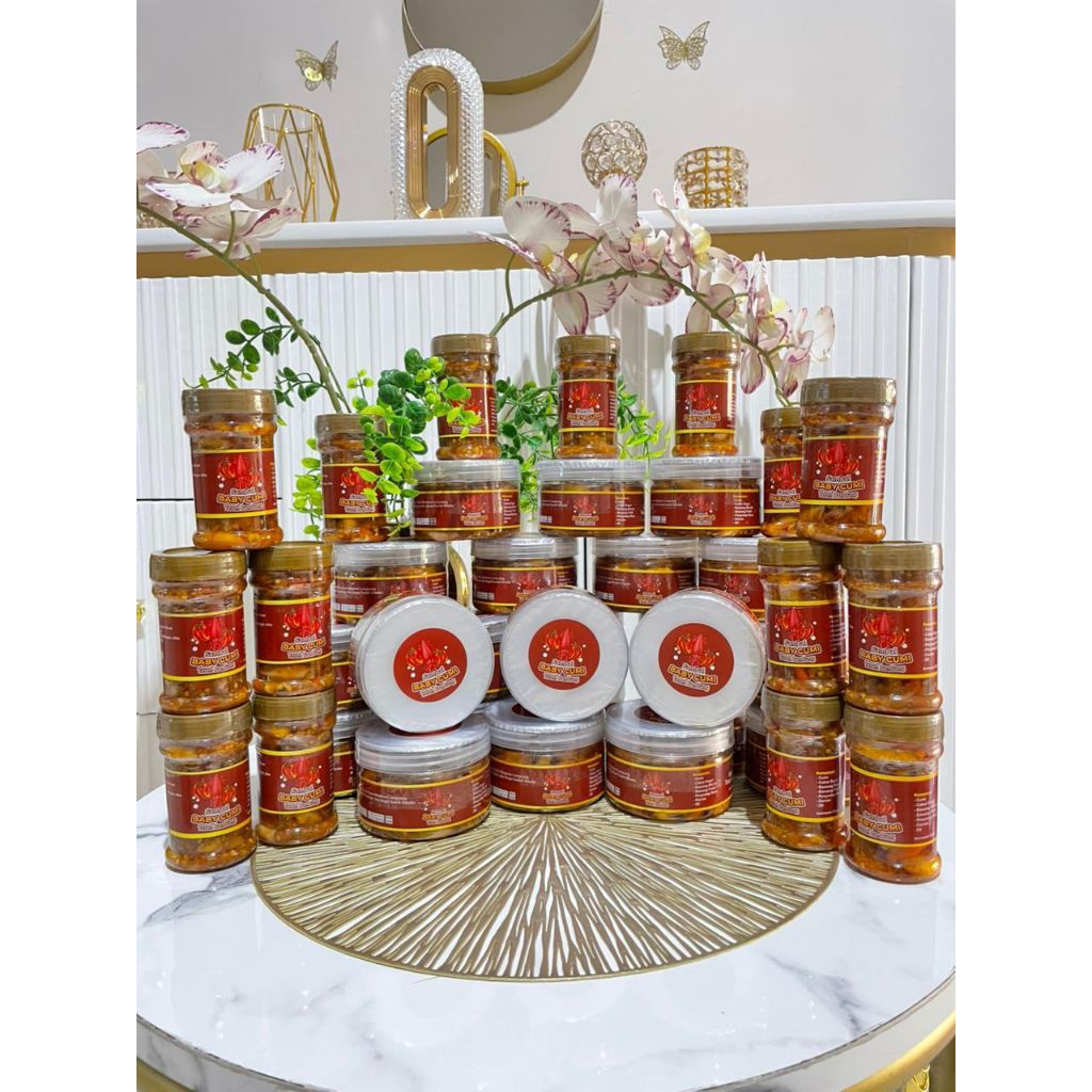 Sambal Teteh Bandung -SambalBabyCumi Pedas 125gr