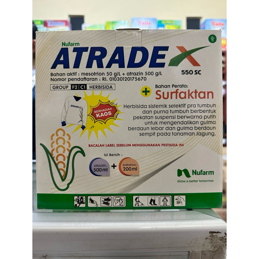 HERBISIDA SELEKTIF JAGUNG ATRADEX 550SC - 500ml