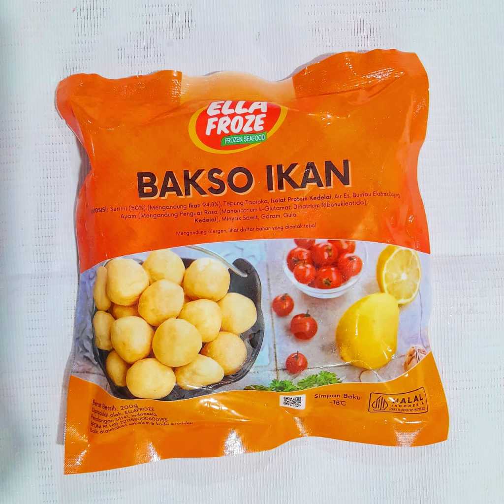 

Ellafroze Bakso Ikan 200gr