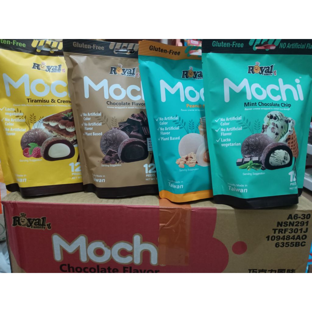

READY NEW ROYAL FAMILY MOCHI TAIWAN 120GR/180GR