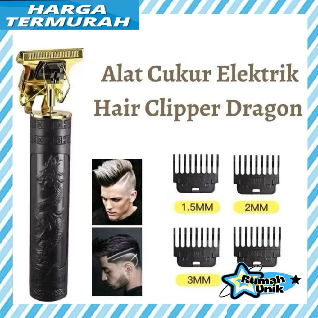 Alat Cukur Elektrik Hair Clipper Trimmer T9 / Cukuran Vintage T9