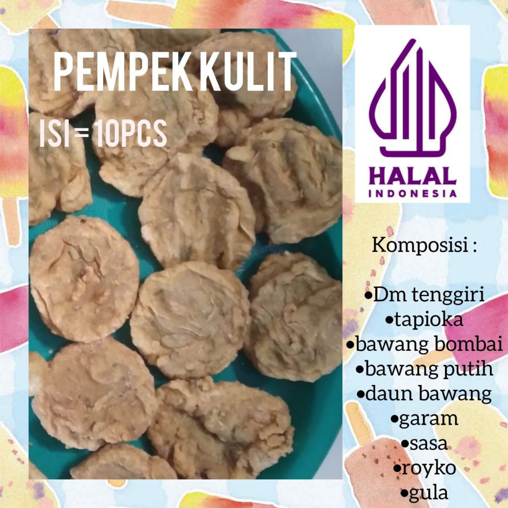 

Pempek Syahfila - pempek kulit isi 10 asli Palembang.