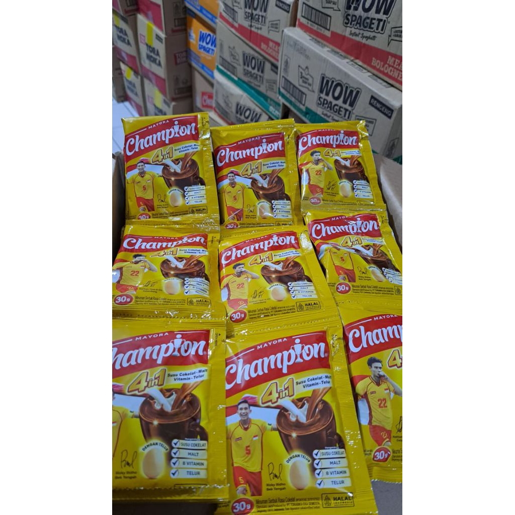 

susu coklat bubuk champion