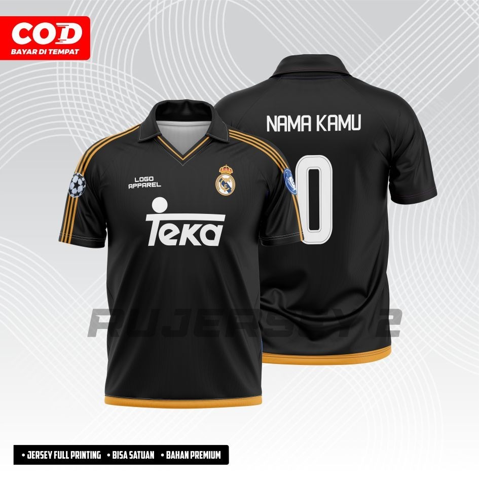 Jersey Madrid 1999 Away Printing