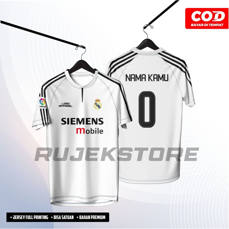JERSEY MADRID 2003 retro PRINTING